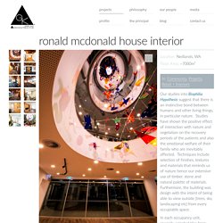 Ronald McDonald House Interior - Gerry Kho Architects