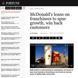 How McDonald's Plans to Make a Turnaround