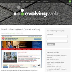 McGill University Health Centre Case Study