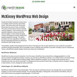 McKinney WordPress Web Design