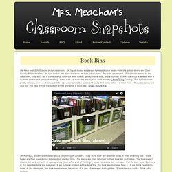 Meacham Book Bins