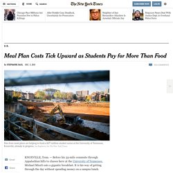 Meal Plan Costs Tick Upward as Students Pay for More Than Food