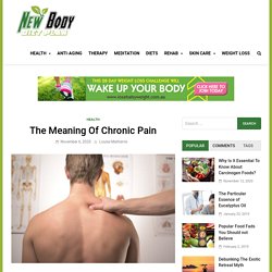 The Meaning Of Chronic Pain