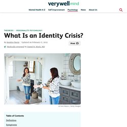 What It Means to Be Having an Identity Crisis