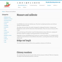 Measure and calibrate