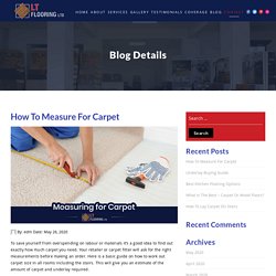 How To Measure For Carpet