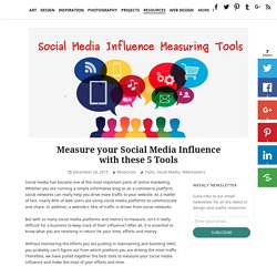 Measure your Social Media Influence with these 5 Tools