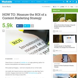 HOW TO: Measure the ROI of a Content Marketing Strategy