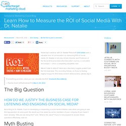 Learn How to Measure the ROI of Social Media With Dr. Natalie
