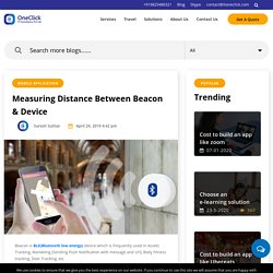 Measuring Distance Between Beacon & Device
