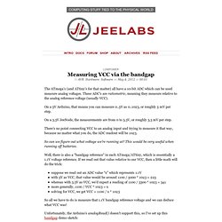 » Measuring VCC via the bandgap JeeLabs