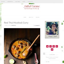 Red Thai Meatball Curry - Naked Cuisine