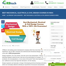 Best Mechanical, Electrical & Civil Design Courses In India