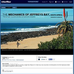 MECHANICS: JEFFREYS BAY, SOUTH AFRICA