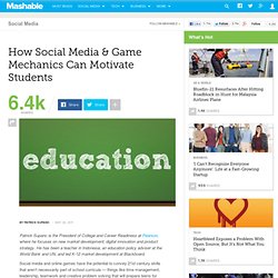 How Social Media & Game Mechanics Can Motivate Students