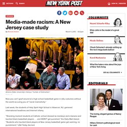 Media-made racism: A New Jersey case study