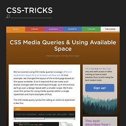 CSS Media Queries