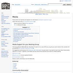 Media - wiki.occupyboston.org