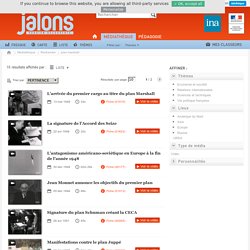 Médiathèque en visualisation « liste » - INA - Jalons