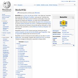 MediaWiki - Wikipedia fr