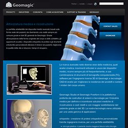 medica e ricostruzione - Geomagic