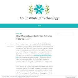 How Medical Assistants Can Advance Their Careers?