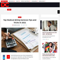 Top Medical Billing Services Tips and Tricks In 2021 - Free Guest Posting - DC