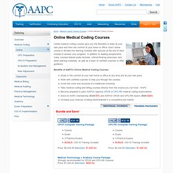 Medical Coding Online Courses - AAPC