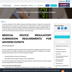 Medical Device Surveillance System in Spain