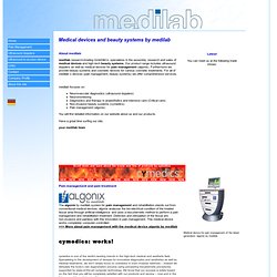 Medical devices for pain management and beauty systems by medilab