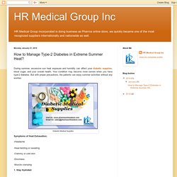 HR Medical Group Inc: Buy Low Cost Diabetic Medical Supplies Online