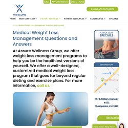 Medical Weight Loss Management Near Me in Chesapeake, VA