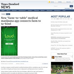 New ‘farm-to-table’ medical marijuana app connects farm to ta-bowl