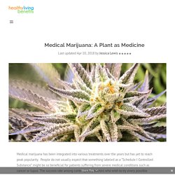 Medical Marijuana: A Plant as Medicine