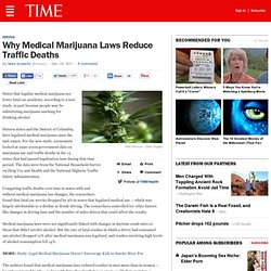 Why Medical Marijuana Laws Reduce Traffic Deaths