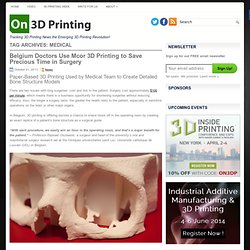 medical - On 3D Printing