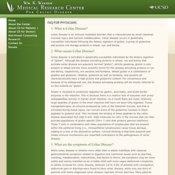 Wm. K. Warren Medical Research Center for Celiac Disease