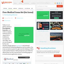 Free Medical Icons Set (60 Icons)