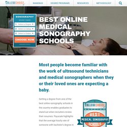 5 Best Online Medical Sonography Schools for 2018