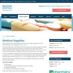 Medical supplies Simi Valley