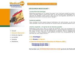 logiciel médical en ligne, gestion cabinet, dossier patient
