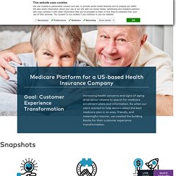 Senior Citizen Medicare Platform for a US-based Health Insurance Company