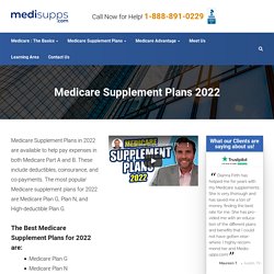 Medicare Supplement Plans 2022 - The Best Plans