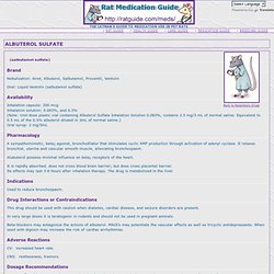 Albuterol Sulfate