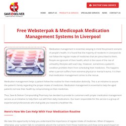 Medication Management - Webstarpak Service