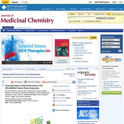 Journal of Medicinal Chemistry
