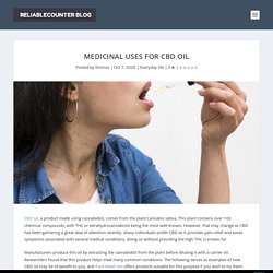 Medicinal Uses for CBD Oil - Dr Watson CBD