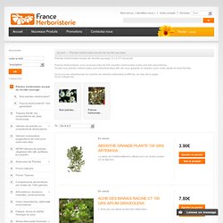 Plantes médicinales - France Herboristerie