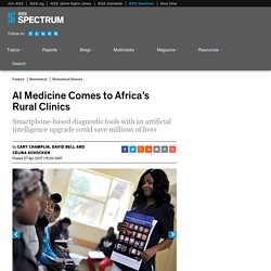 AI Medicine Comes to Africa’s Rural Clinics