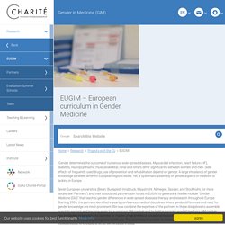 EUGIM: Gender in Medicine (GiM) - Charité – Universitätsmedizin Berlin